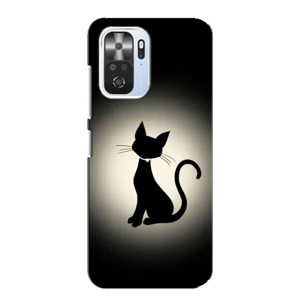 Чехол с принтом «Силуэт котика» для Xiaomi POCO F3 Чехол с принтом «Силуэт котика» для Xiaomi POCO F3