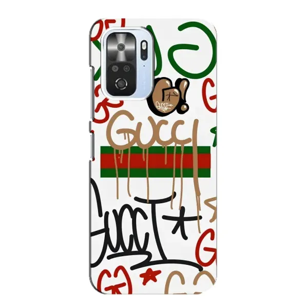 Чехол с принтом «Стиль GUUCI» для Xiaomi POCO F3