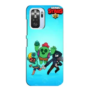 Чехлы Brawl Stars для Xiaomi POCO F3 (AlphaPrint) (Трио героев)