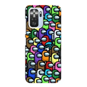 Чохли Амонг Ас для Xiaomi POCO F3 (AlphaPrint) (Убитий)