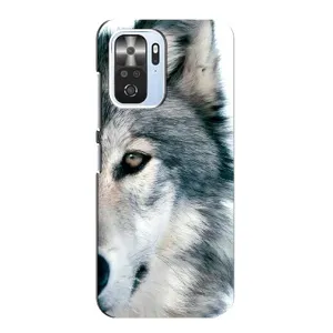 Чехлы с картинками животных Xiaomi POCO F3 (Волк)