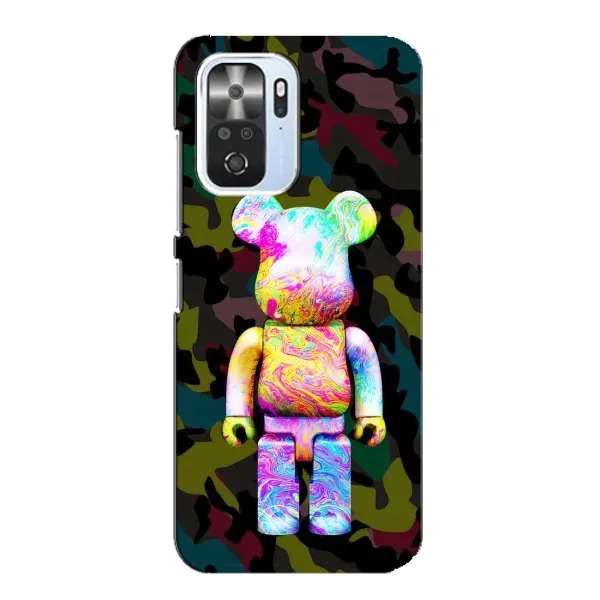Чохол з принтом «Яскравий Bearbrick» для Xiaomi POCO F3