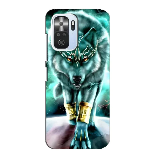 Чехол с принтом «Яркий волк» для Xiaomi POCO F3