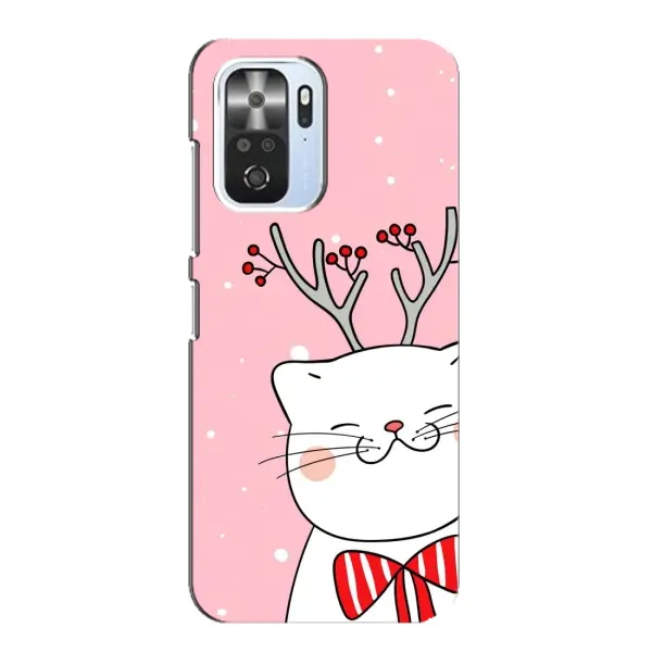 Чехол с принтом «Зимний кот» для Xiaomi POCO F3