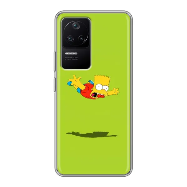 Чохол з принтом «Барт Сімпсон» для Xiaomi POCO F4 (5G)