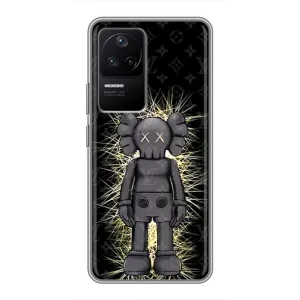 Чохли для Xiaomi POCO F4 (5G) - Bearbrick Louis Vuitton (PREMIUMPrint) (Bearbrick LV)