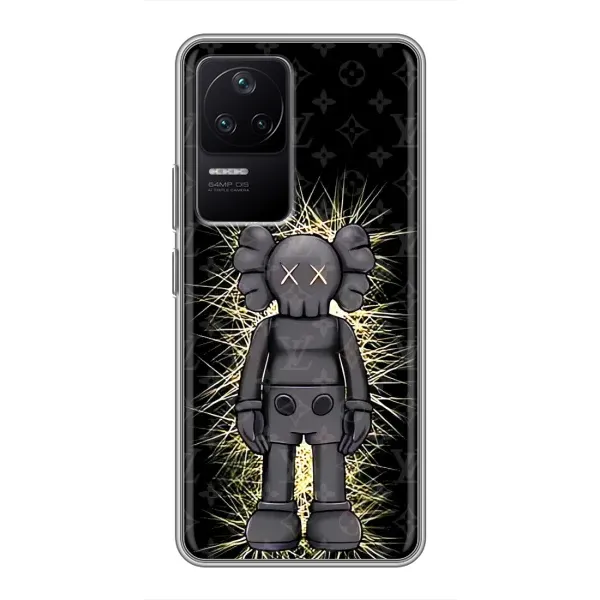 Чохол з принтом «Bearbrick LV» для Xiaomi POCO F4 (5G)