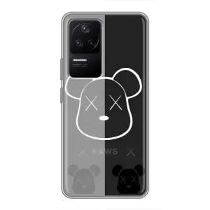 Чохли для Xiaomi POCO F4 (5G) - Bearbrick Louis Vuitton (PREMIUMPrint) (БеарБрік очі)