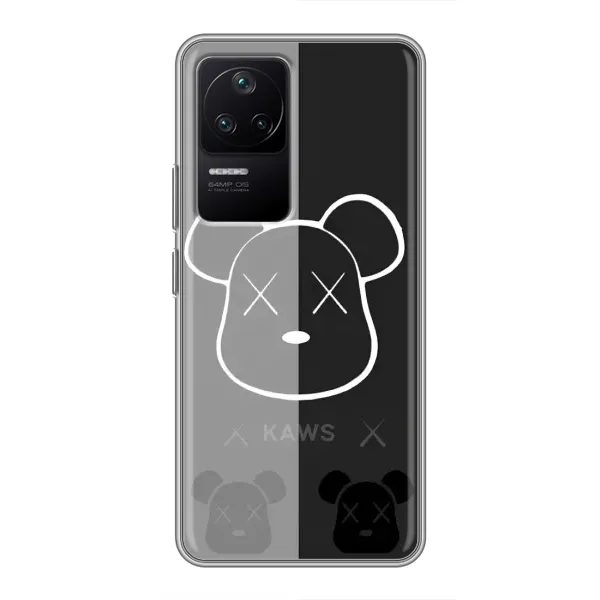 Чохол з принтом «БеарБрік очі» для Xiaomi POCO F4 (5G)