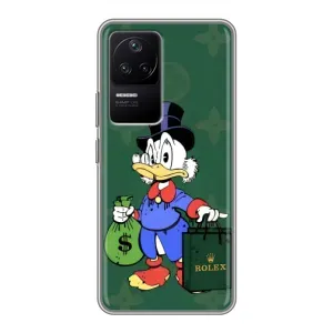 Чехли для Xiaomi POCO F4 (5G) - Скрудж МакДак Louis Vuitton (PREMIUMPrint) (Богата Утка)