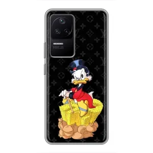 Чехли для Xiaomi POCO F4 (5G) - Скрудж МакДак Louis Vuitton (PREMIUMPrint) (Богатство Макдака)