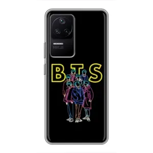 Чохли BTS для Xiaomi POCO F4 (5G) (AlphaPrint) (BTS стайл)