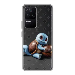 Бренднові Чохли для Xiaomi POCO F4 (5G) - (PREMIUMPrint) (Черепашка)