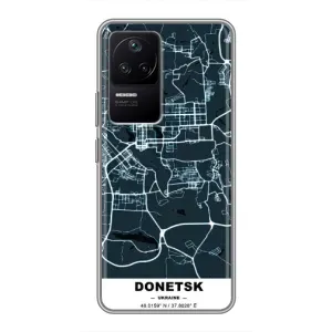 Чохли для Ксяомі ПОКО Ф4 (5G) Міста України (Донецьк)