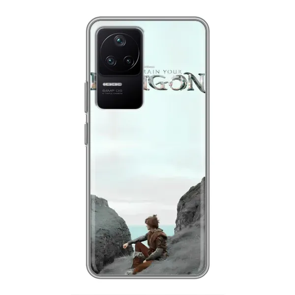 Чохол з принтом «Дракон лого» для Xiaomi POCO F4 (5G)