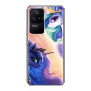 Чохол для Ксяомі ПОКО Ф4 (5G) - (Єдинорожки - Новинки) (AlphaPrint) (Єдинорожки)