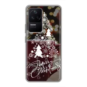 Різдвяні Чохли для Xiaomi POCO F4 (5G) (VPrint) (Ялинка яскрава)