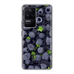 Чохли з фруктами для Xiaomi POCO F4 (5G) (VPrint) (Ожина)