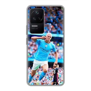 Чохли з футболістом Ерлінг Холанд для Xiaomi POCO F4 (5G) (AlphaPrint) (фанати Холанда)
