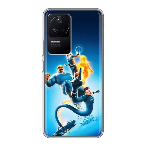 Чохол з принтом «Герої Фантастична Четвірка» для Xiaomi POCO F4 (5G)