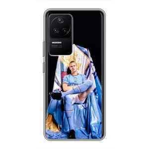 Чохли з футболістом Ерлінг Холанд для Xiaomi POCO F4 (5G) (AlphaPrint) (футболіст Холанн)