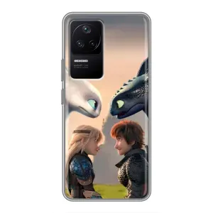 Чохол як приборкати дракона на Xiaomi POCO F4 (5G) (Гикавка і Астрід)