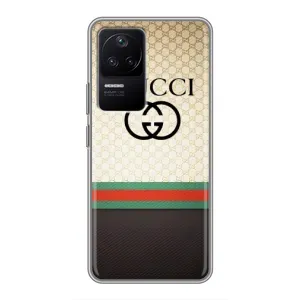 Чохли  GUCCI для Ксяомі ПОКО Ф4 (5G) (AlphaPrint) (GUCCI стиль)