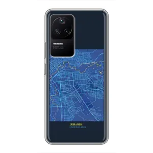 Чохли для Ксяомі ПОКО Ф4 (5G) Міста України (Луганськ)