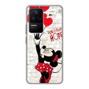 Чохол Disney Mouse Xiaomi POCO F4 (5G) (PREMIUMPrint) (Heart Minni)