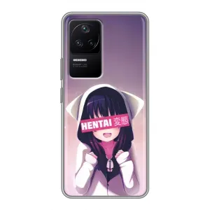 Чохли Персонажі Аніме Наруто для Xiaomi POCO F4 (5G) (AlphaPrint) (Hentai chan)