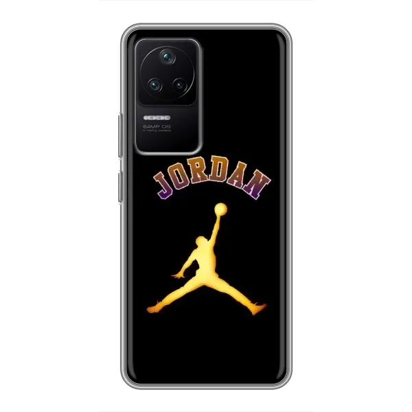 Чехол с принтом «Jordan Gold» для Xiaomi POCO F4 (5G) Чехол с принтом «Jordan Gold» для Xiaomi POCO F4 (5G)
