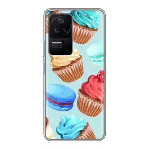 Чохли з фруктами для Xiaomi POCO F4 (5G) (VPrint) (Кексики)