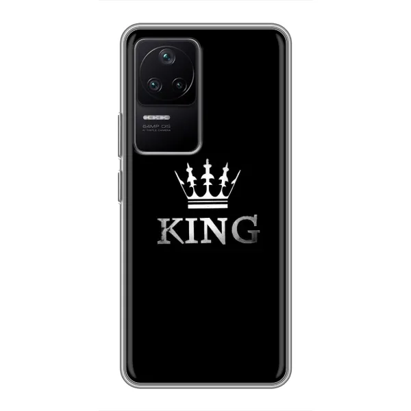 Чохол з принтом «KING» для Xiaomi POCO F4 (5G)