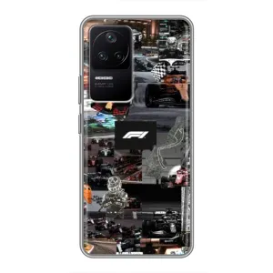 Чохол Формула1 на Xiaomi POCO F4 (5G) (Гоночний колаж Ф1)