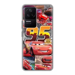 Силіконовий чохол Маквін для Xiaomi POCO F4 (5G) (Колаж Блискавка Маквін)