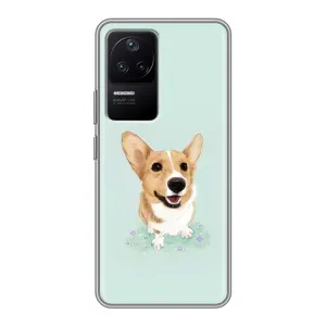 Чохли з собаками для Xiaomi POCO F4 (5G) (VPrint) (Коргі)