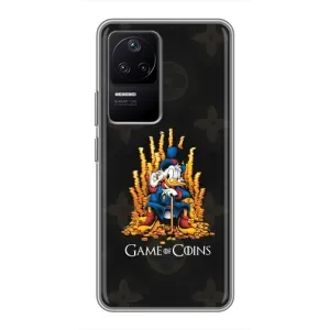 Чехли для Xiaomi POCO F4 (5G) - Скрудж МакДак Louis Vuitton (PREMIUMPrint) (Король грошей)