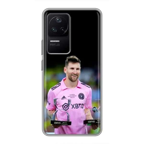 Чехол с принтом «Кубки Месси» для Xiaomi POCO F4 (5G)