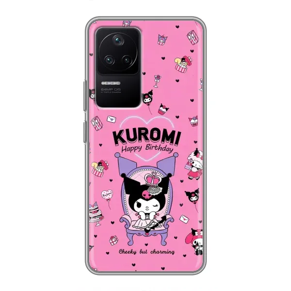 Чехол с принтом «KUROMI» для Xiaomi POCO F4 (5G) Чехол с принтом «KUROMI» для Xiaomi POCO F4 (5G)