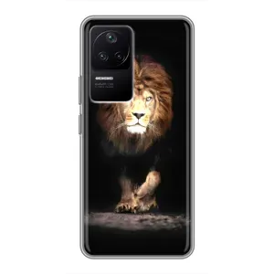 Чохол з картинкою ЛЕВ для Xiaomi POCO F4 (5G) (VPrint) (Лев)