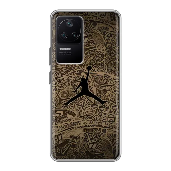 Чехол с принтом «Logo Jordan» для Xiaomi POCO F4 (5G) Чехол с принтом «Logo Jordan» для Xiaomi POCO F4 (5G)