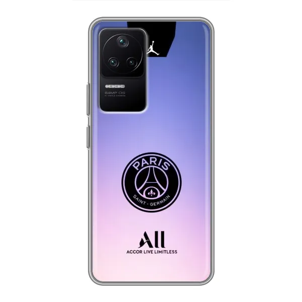 Чохол з принтом «лого PSG» для Xiaomi POCO F4 (5G)