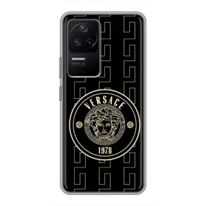 Чохли VERSACE для Ксяомі ПОКО Ф4 (5G) (PREMIUMPrint) (Лого Версаче)