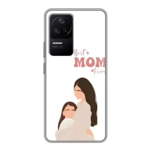 Чехлы для мамы на Xiaomi POCO F4 (5G) (Мама и дочка)