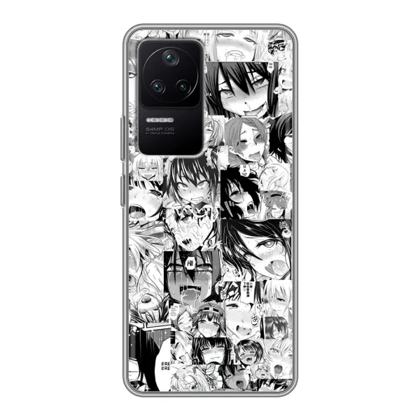 Чохол з принтом «Ahegao manga» для Xiaomi POCO F4 (5G)