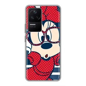 Міккі Маус чохол для Xiaomi POCO F4 (5G) (AlphaPrint - Мультяшні) (Маус в окулярах)