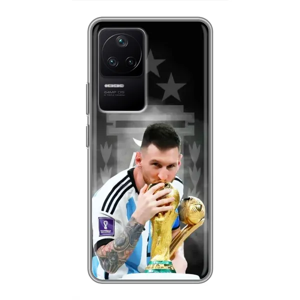 Чехол с принтом «Месси Чемпион» для Xiaomi POCO F4 (5G) Чехол с принтом «Месси Чемпион» для Xiaomi POCO F4 (5G)