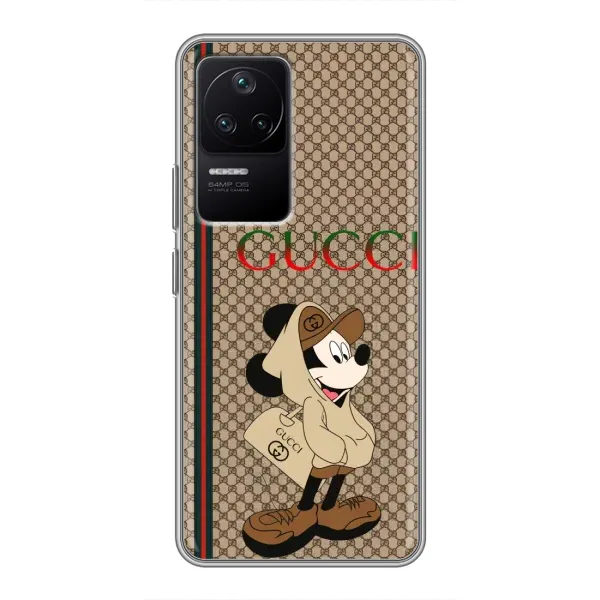 Чехол с принтом «Mickey GUCCI» для Xiaomi POCO F4 (5G)