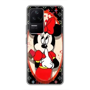 Чохол Disney Mouse Xiaomi POCO F4 (5G) (PREMIUMPrint) (Мінні Маус ЛВ)