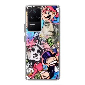 Чохли з крутими принтами для Xiaomi POCO F4 (5G) - (PREMIUMPrint) (Monopoly man)
